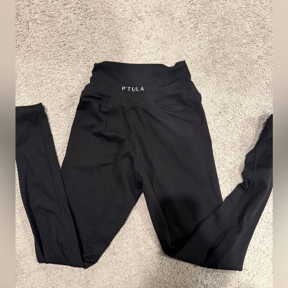 P'Tula black leggings size small